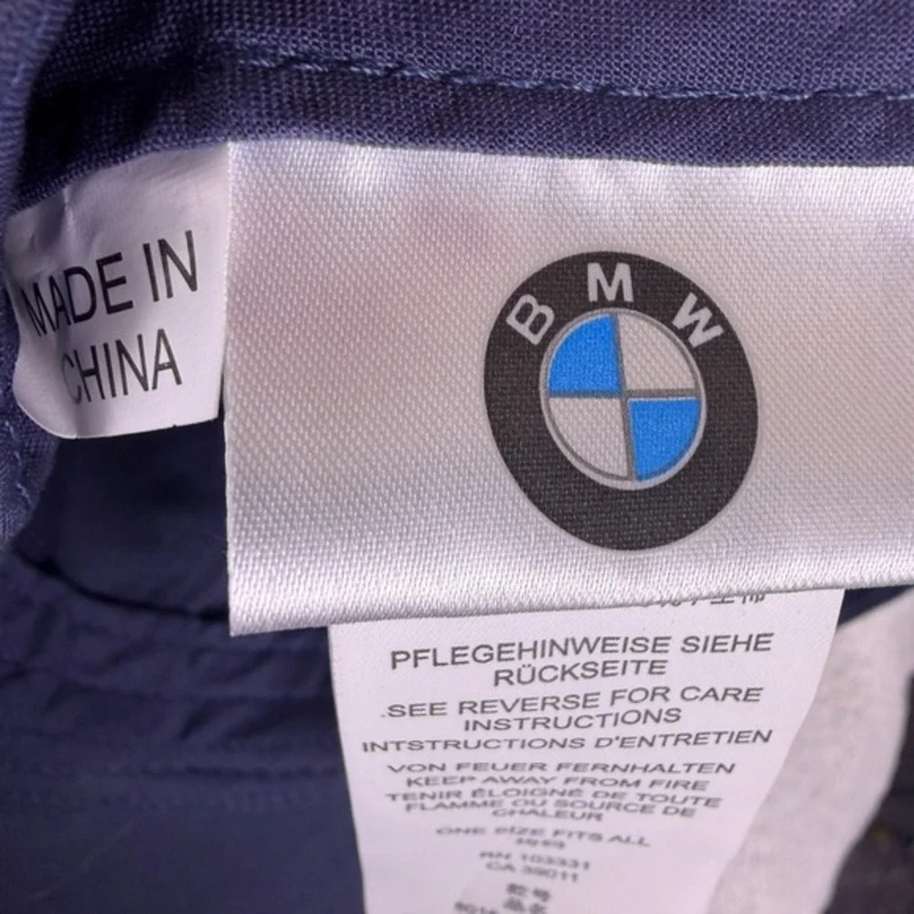 Genuine BMW Hat Youth Strap Back‎ Adjustable Navy Cap